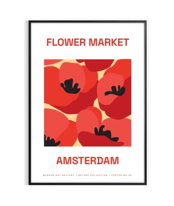 Affiche Jardin Marché Fleurs d'Europe débarque