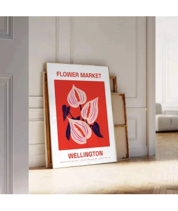 Affiche Nature Marché Fleurs prix pour 