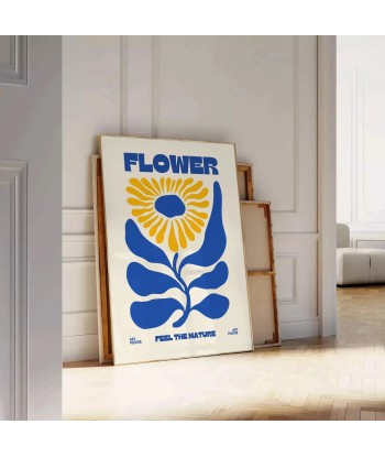 Affiche Feel The Nature Fleur soldes