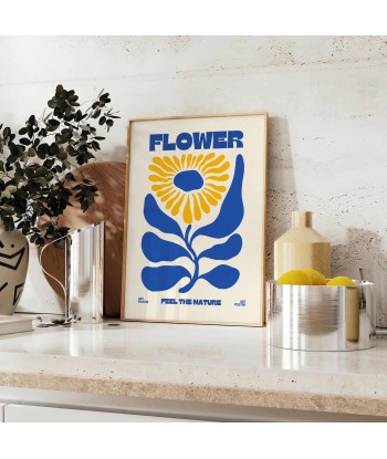 Affiche Feel The Nature Fleur soldes