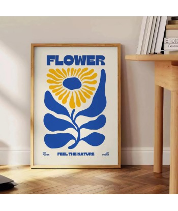 Affiche Feel The Nature Fleur soldes