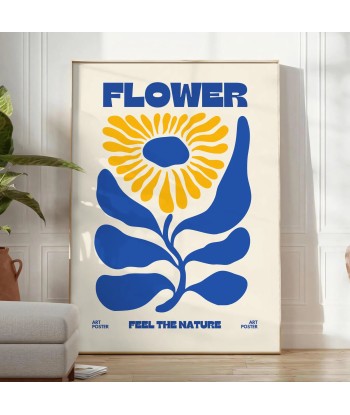 Affiche Feel The Nature Fleur soldes