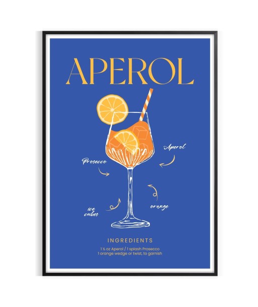 Affiche Cocktail Aperol france