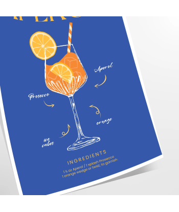 Affiche Cocktail Aperol france