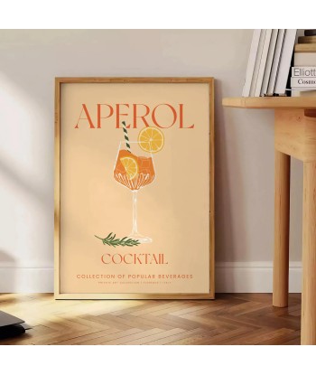 Affiche Cocktail Aperol Les magasins à Paris et en Île-de-France