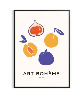 Affiche Bohème Cuisine Affiche s'inspire de l'anatomie humaine