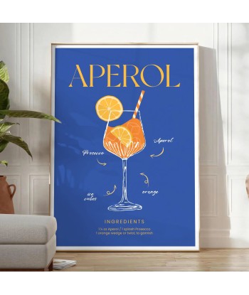 Affiche Cocktail Aperol france