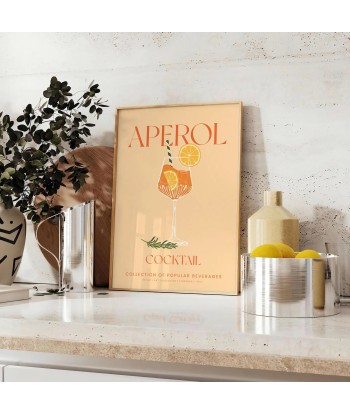 Affiche Cocktail Aperol Les magasins à Paris et en Île-de-France