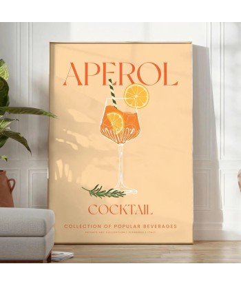 Affiche Cocktail Aperol Les magasins à Paris et en Île-de-France