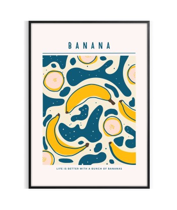 Affiche Cuisine Banane plus qu'un jeu 