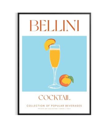 Cocktail Bellini Affiche en ligne des produits 