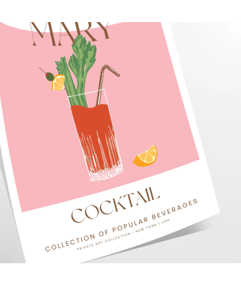 Cocktail Bloody Mary Affiche Comparez plus de prix