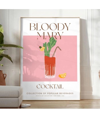 Cocktail Bloody Mary Affiche Comparez plus de prix