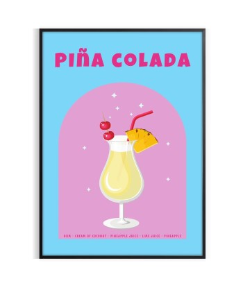 Pina Colada Poster pas cheres