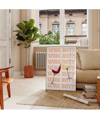 Wine Not Kitchen Poster Toutes les collections ici