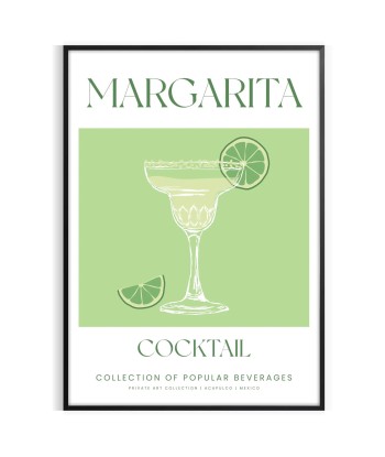 Affiche Cocktails Margarita ouvre sa boutique