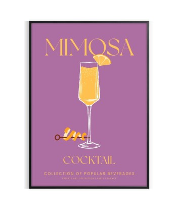 Cocktail Mimosa Poster prix pour 