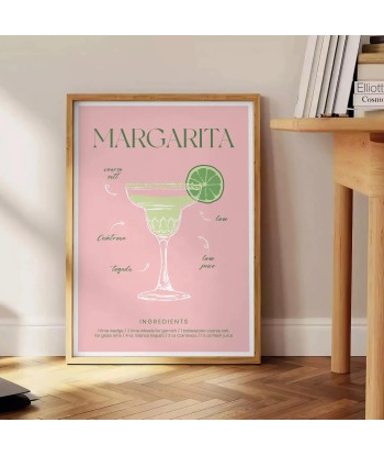 Affiche Cocktail Margarita en ligne