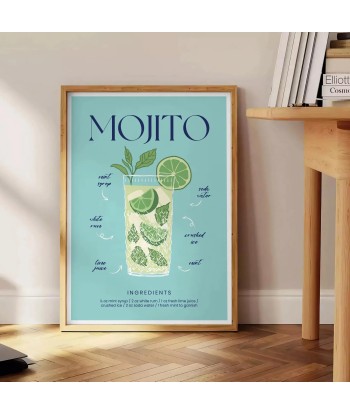 Cocktail Mojito Affiche le concept de la Pate a emporter 