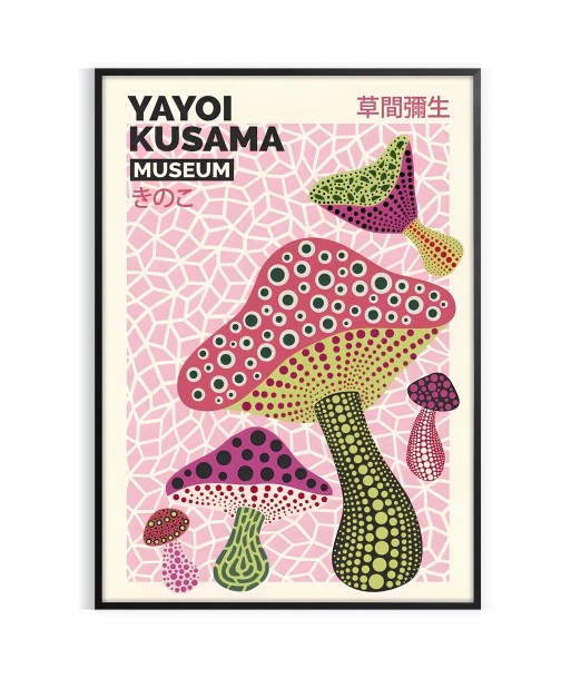 Mushroom Yayoi Kusama Art Print de votre