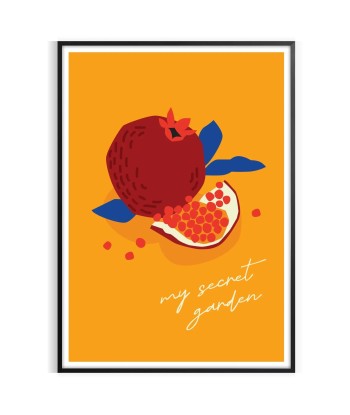 Affiche Fruits Mon Jardin Secret livraison et retour toujours gratuits