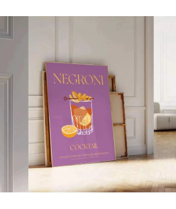 Cocktail Negroni Affiche 1 Faites des économies