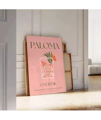 Cocktail Paloma Affiche pour bénéficier 