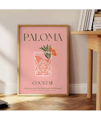 Cocktail Paloma Affiche pour bénéficier 