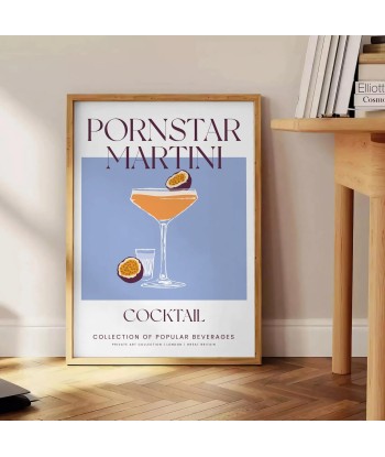 Affiche Cocktail Mafficheini Star Porno Pour