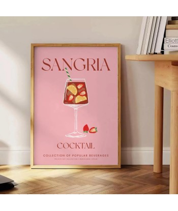 Cocktail Sangria Poster 2023