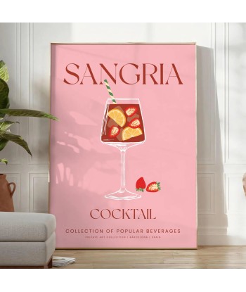 Cocktail Sangria Poster 2023