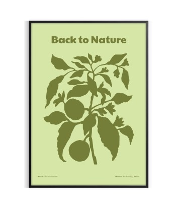 Affiche Yoga Retour Nature store