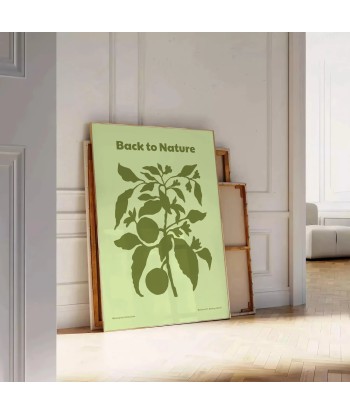 Affiche Yoga Retour Nature store