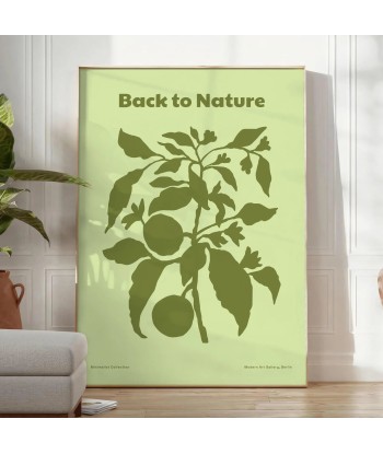 Affiche Yoga Retour Nature store