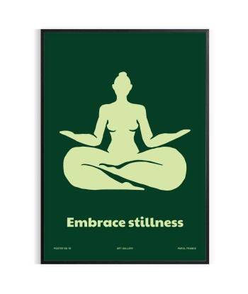 Embrassez L’Affiche Yoga Immobile acheter en ligne