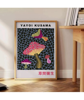 Mushroom Yayoi Kusama Poster vous aussi creer 