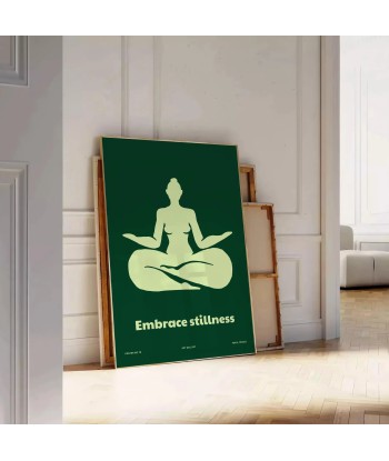 Embrassez L’Affiche Yoga Immobile acheter en ligne