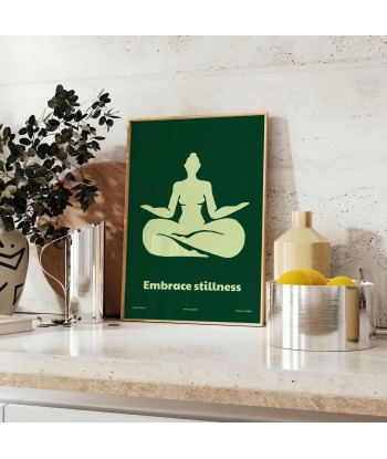 Embrassez L’Affiche Yoga Immobile acheter en ligne