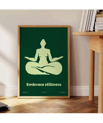 Embrassez L’Affiche Yoga Immobile acheter en ligne