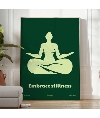 Embrassez L’Affiche Yoga Immobile acheter en ligne