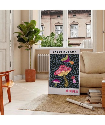 Mushroom Yayoi Kusama Poster vous aussi creer 