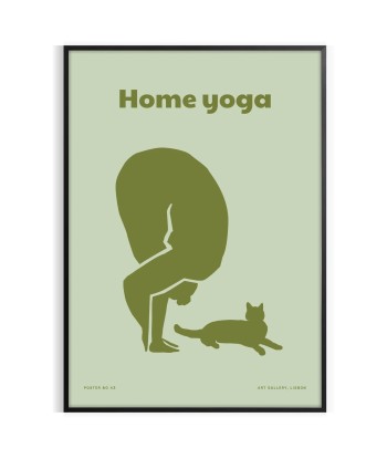 Affiche Yoga Maison les ctes