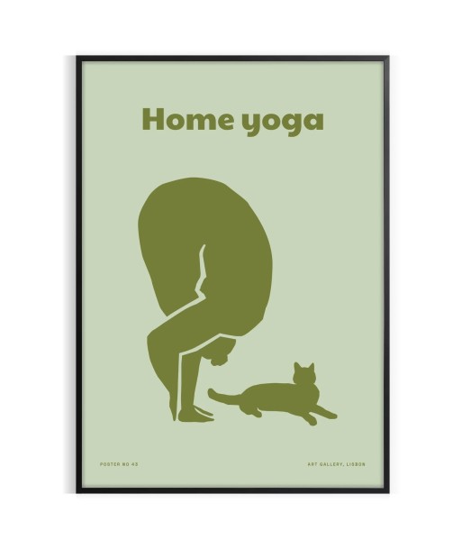 Affiche Yoga Maison les ctes