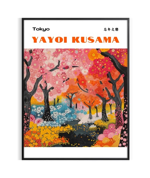 Nature Yayoi Kusama Art Print en ligne