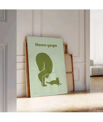 Affiche Yoga Maison les ctes