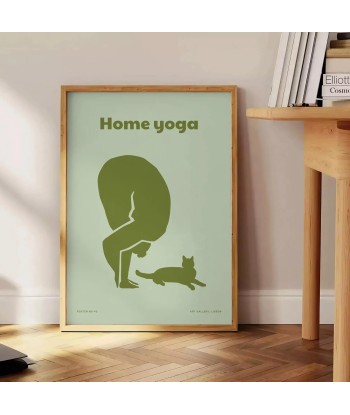 Affiche Yoga Maison les ctes