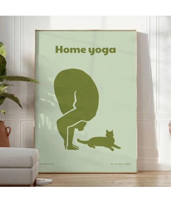 Affiche Yoga Maison les ctes