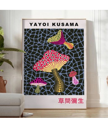 Mushroom Yayoi Kusama Poster vous aussi creer 