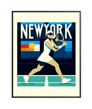 Affiche Tennis Affiche New York l'achat 