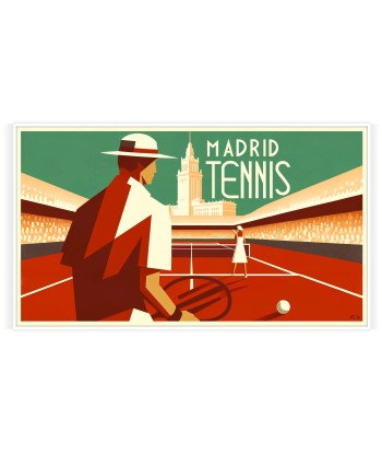 Affiche Madrid Affiche Tennis Fin de série